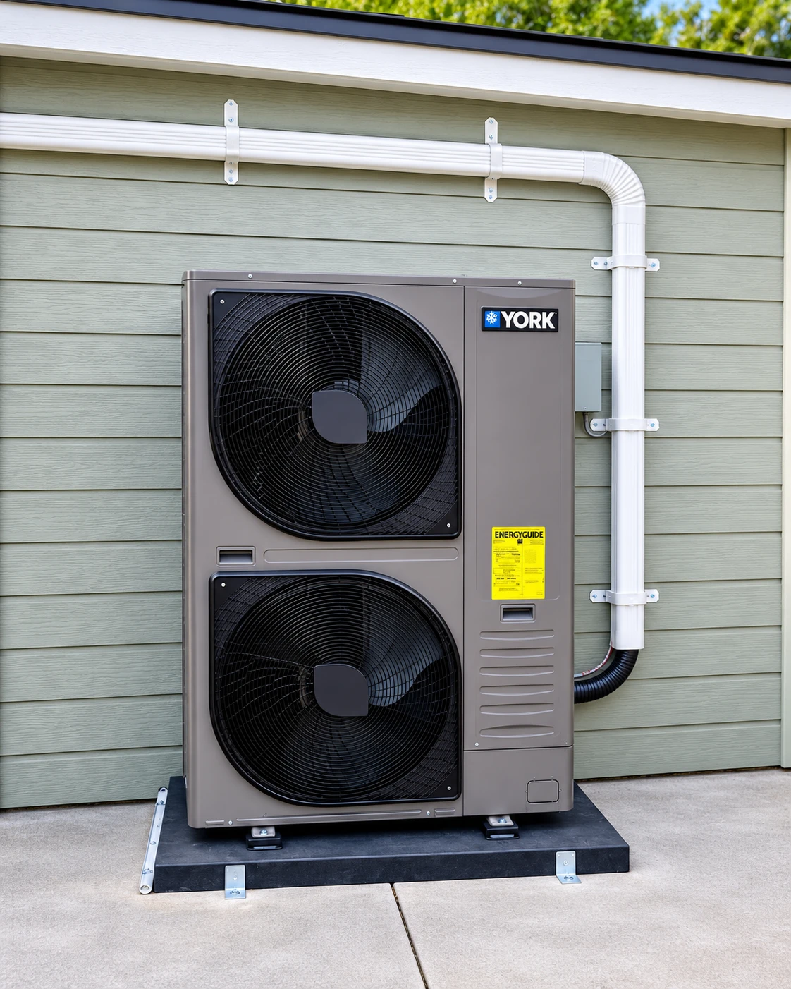 York heat pump outdoor unit